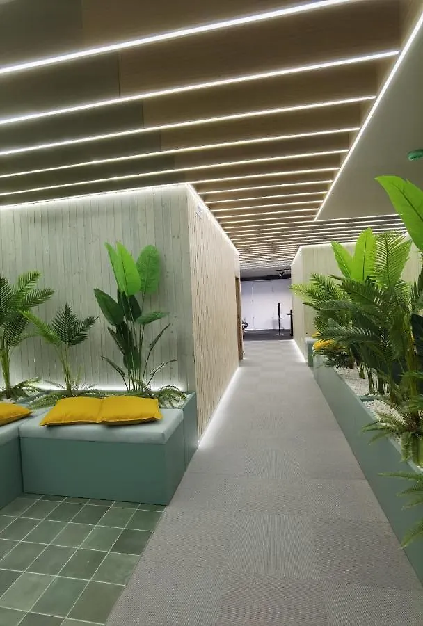 *** Capsule hotel Futurotel Malagueta Beach Malaga Spain